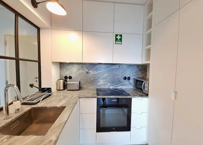 شقة Mbird Riverside 2bd Flat With Garage *